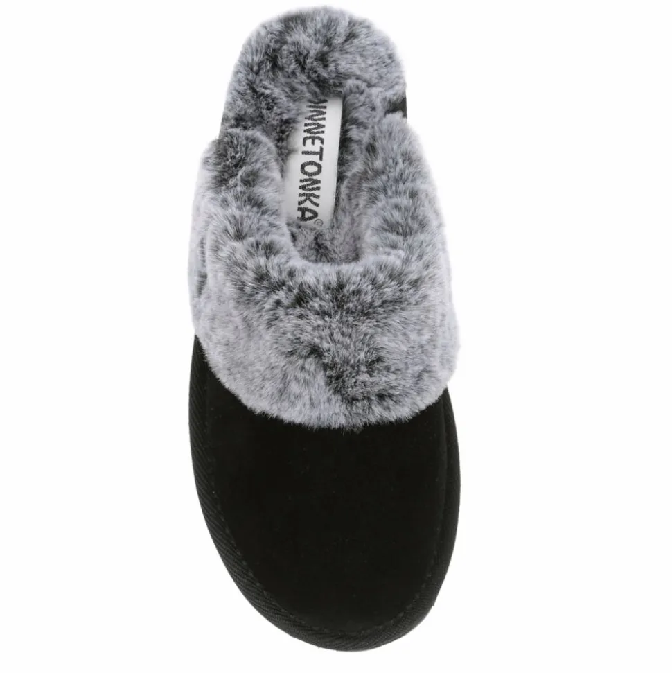 Minnetonka Womens Twyla Scuff Slipper