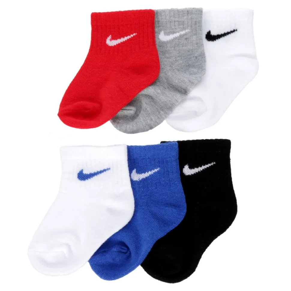 Nike Boys Ankle Socks 6 Pairs