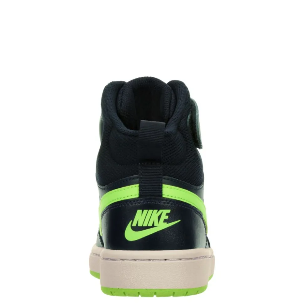Nike Boys Court Borough 2 Mid Sneaker