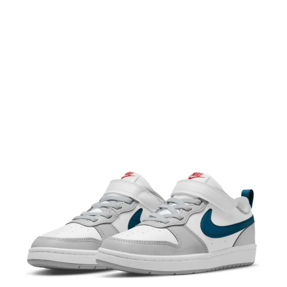 Nike Boys Court Borough 2 Low Top Sneaker