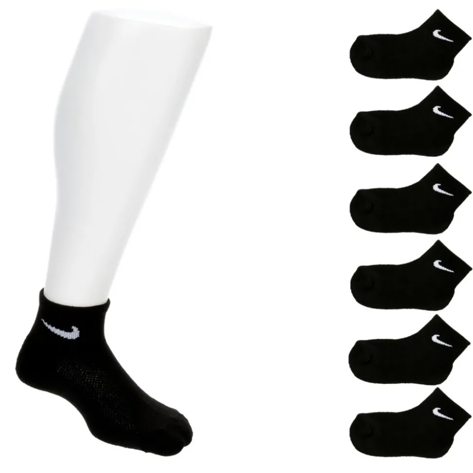 Nike Boys Toddler Quarter Socks 6 Pairs