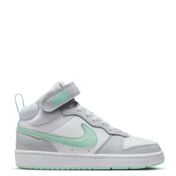 Nike Girls Big Kid Court Borough 2 Mid Top Sneaker