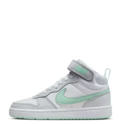 Nike Girls Big Kid Court Borough 2 Mid Top Sneaker