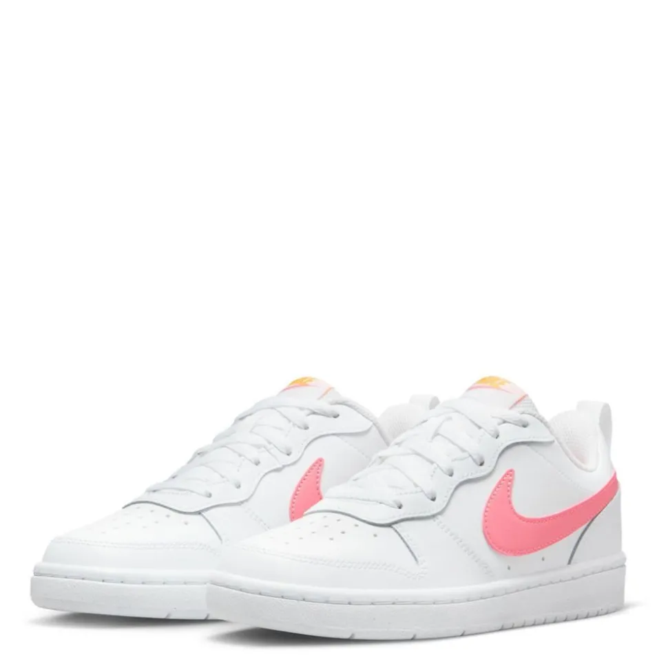 Nike Girls Court Borough 2 Low Top Sneaker