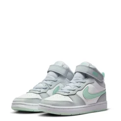 Nike Girls Little Kid Court Borough 2 Mid Top Sneaker