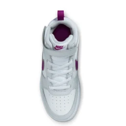 Nike Girls Little Kid Court Borough 2 Mid Top Sneaker