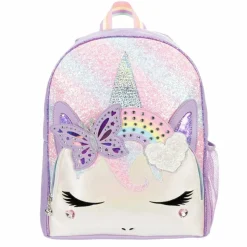 Omg Girls Unicorn Butterfly Crown Backpack