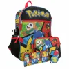 Pokemon Boys Pokemon 5 Piece Backpack Set