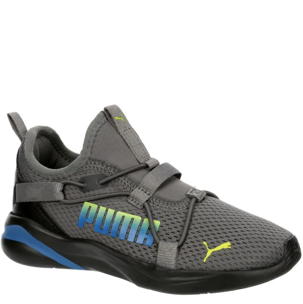 Puma Boys Little Kid Softride Slip On Sneaker