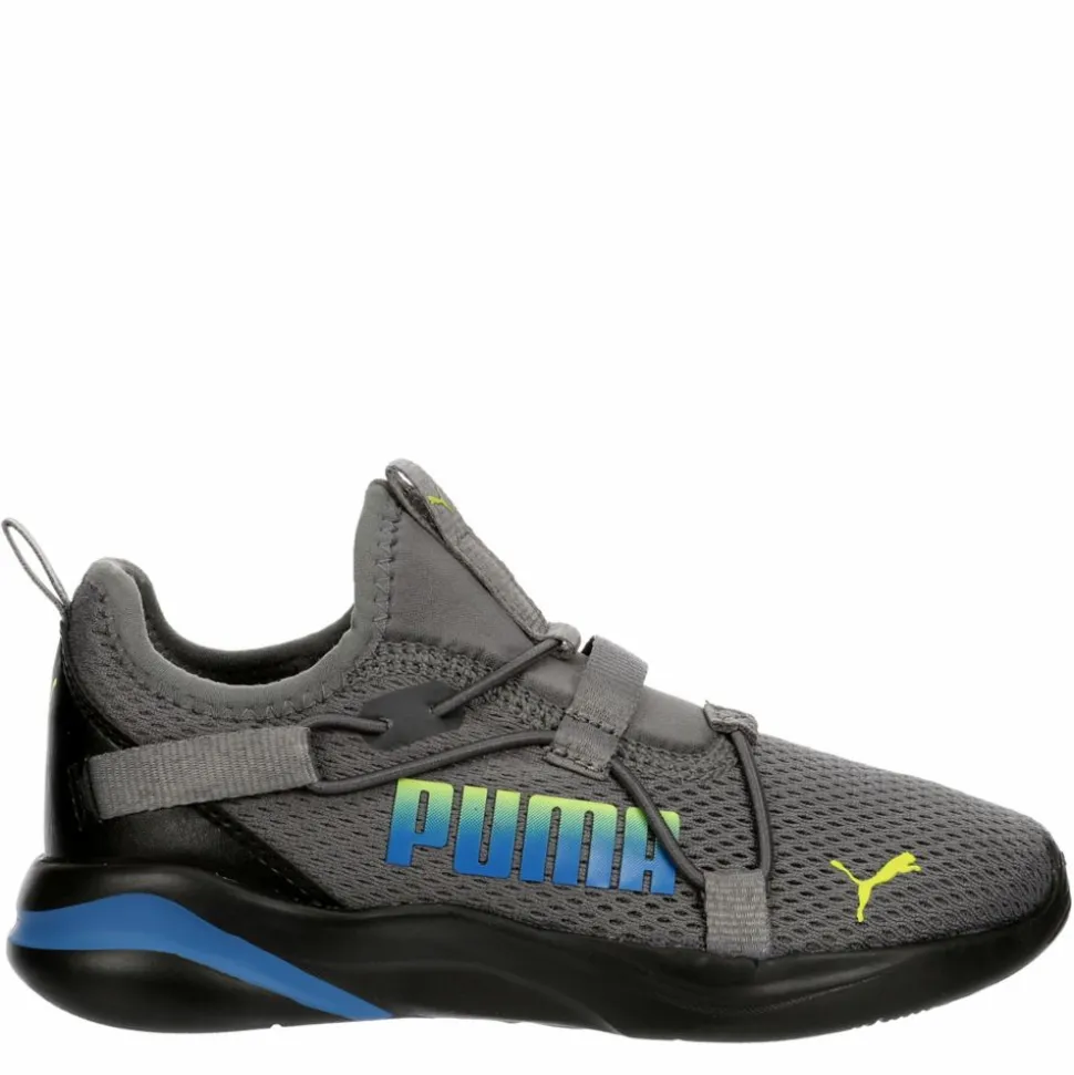 Puma Boys Little Kid Softride Slip On Sneaker