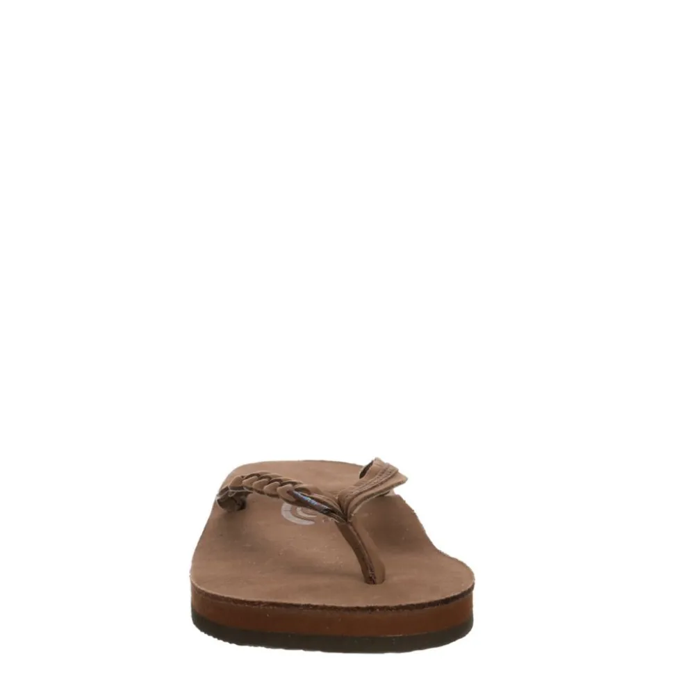 Rainbow Sandals Womens Flirty Braidy Flip Flop Sandal