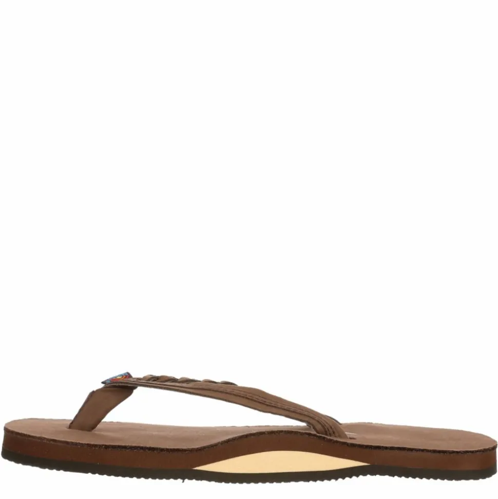 Rainbow Sandals Womens Flirty Braidy Flip Flop Sandal