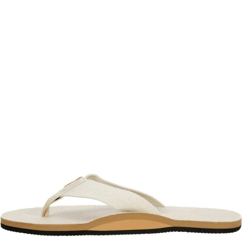 Rainbow Sandals Womens Single Layer Hemp Flip Flop Sandal