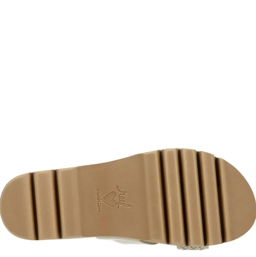 Reef Womens Banded Horizon 2.5 Slide Sandal