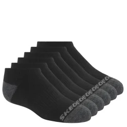 Skechers Boys No Show Socks 6 Pairs