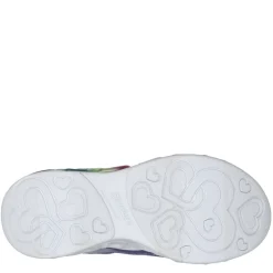 Skechers Girls Infinite Heart Lights Light Up Sneaker