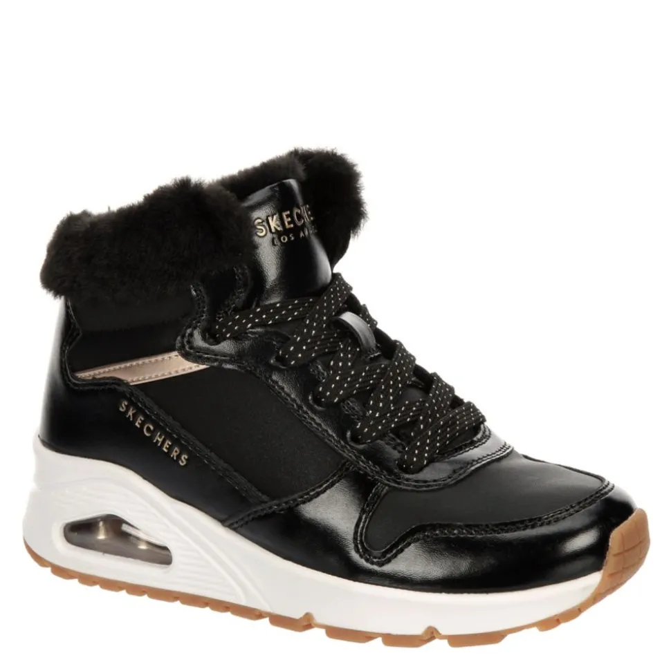 Skechers Girls Little And Big Kid Uno Cozy On Air Sneaker