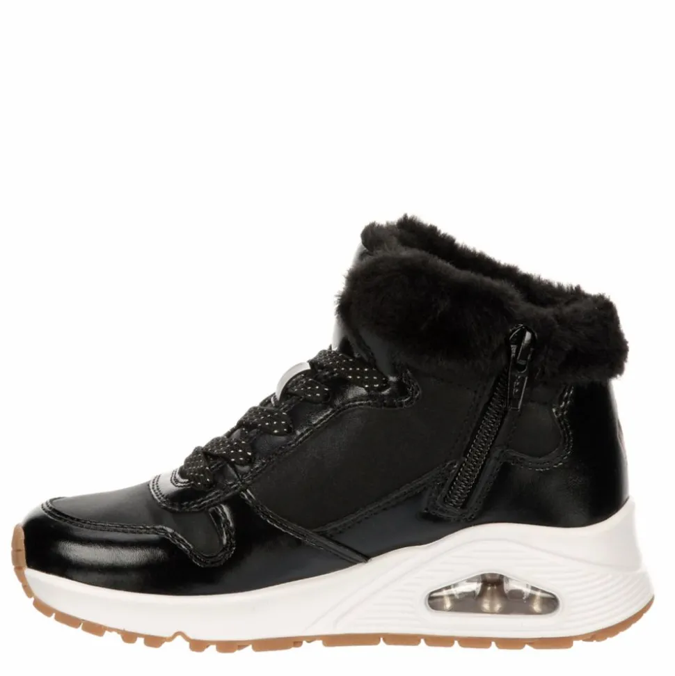 Skechers Girls Little And Big Kid Uno Cozy On Air Sneaker
