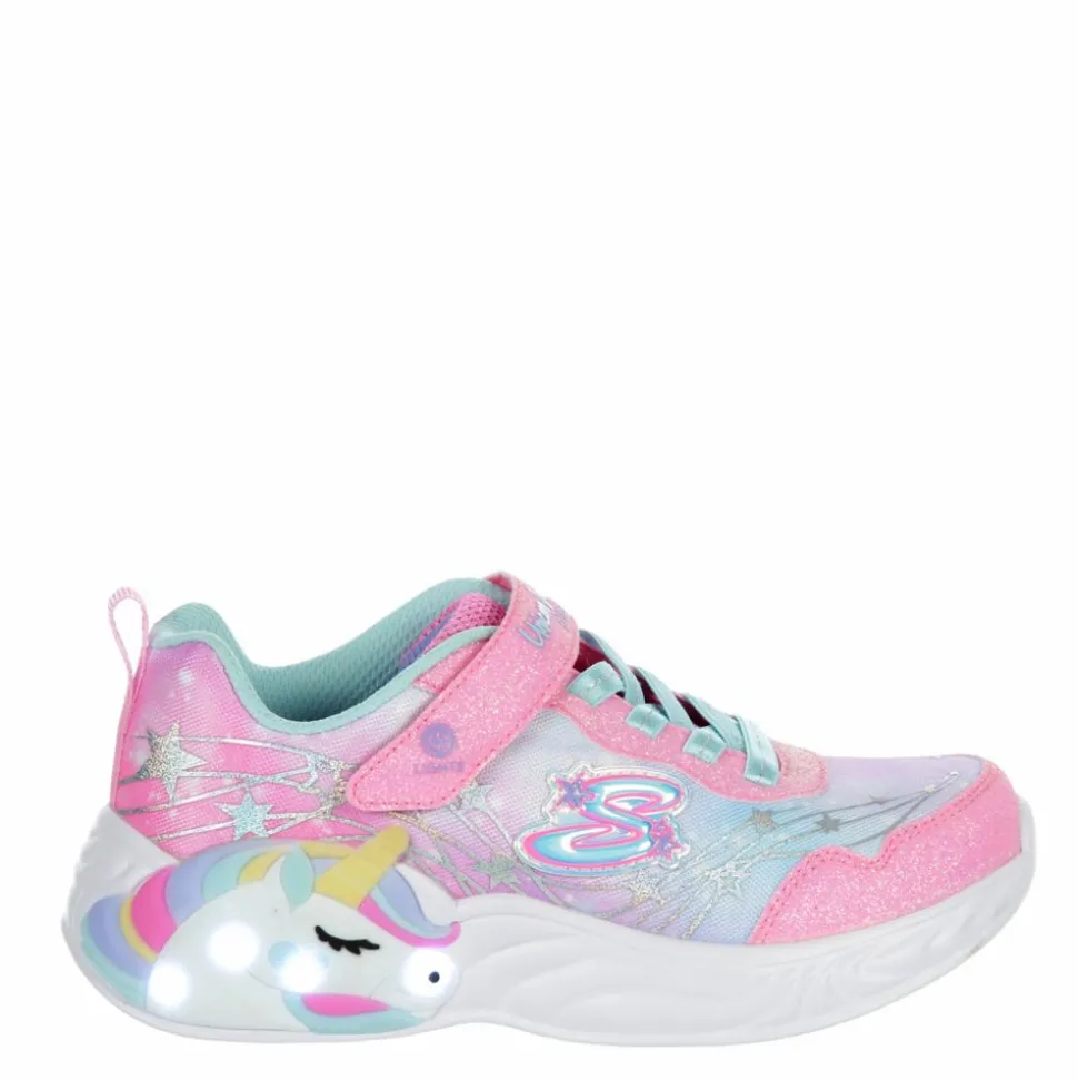 Skechers Girls Little Kid Unicorn Dreams Light Up Sneaker