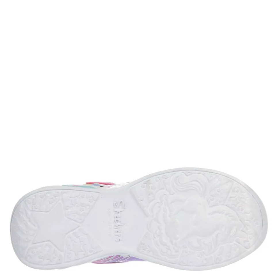 Skechers Girls Little Kid Unicorn Dreams Light Up Sneaker