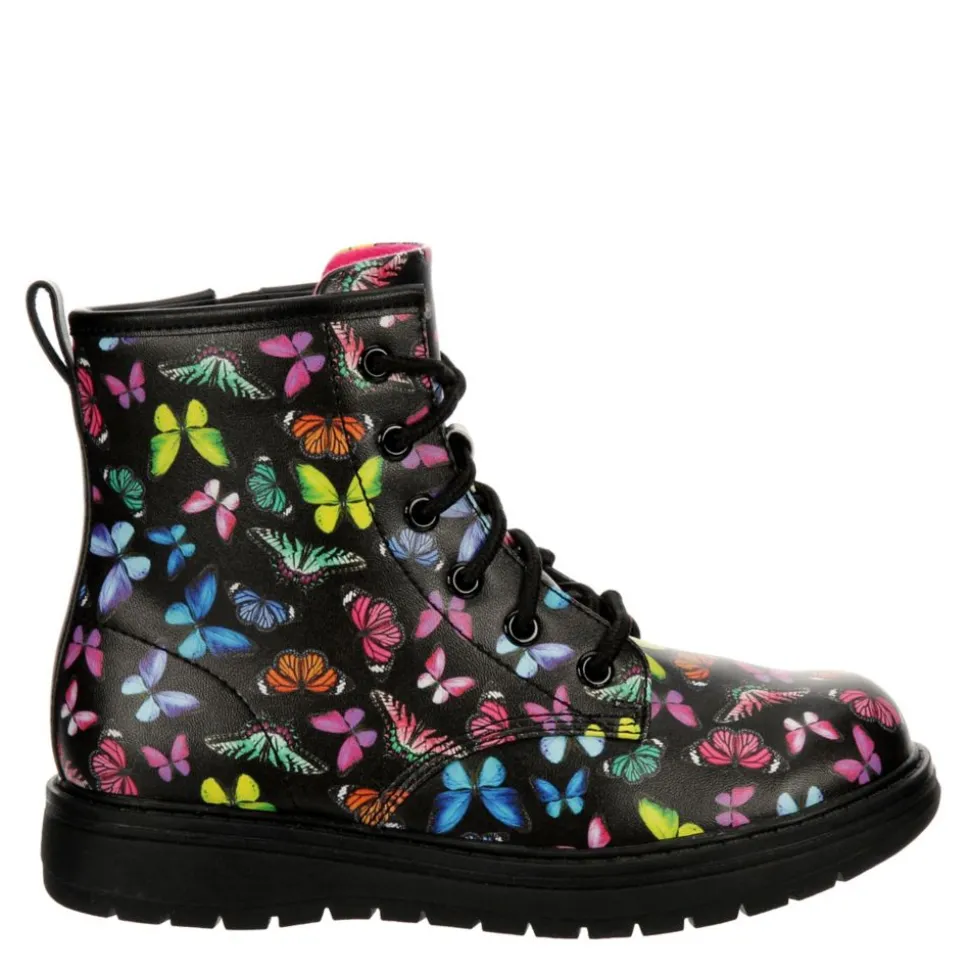 Skechers Girls Little-Big Kid Gravlen Combat Boot