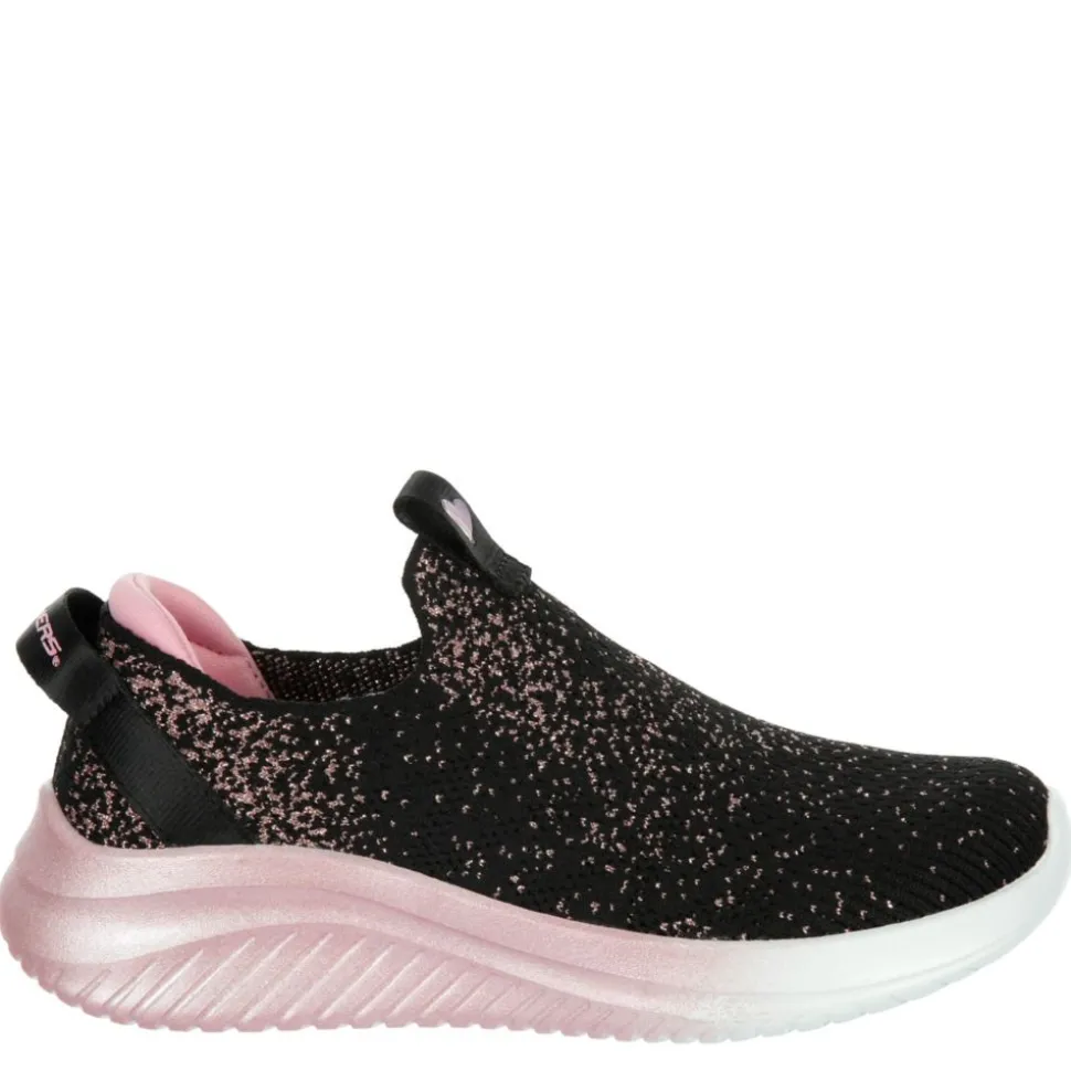 Skechers Girls Little-Big Kid Ultra Flex Slip On Sneaker