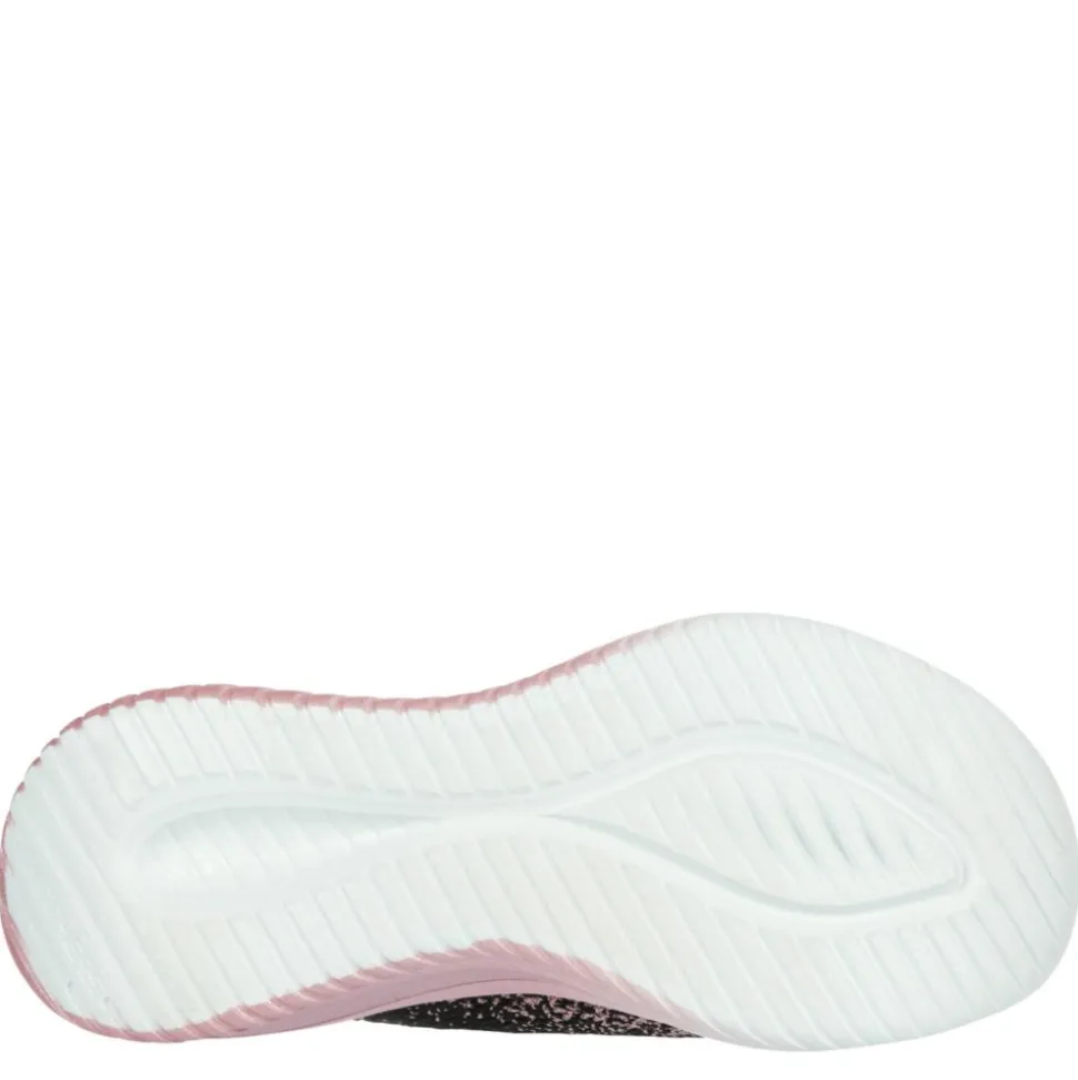 Skechers Girls Little-Big Kid Ultra Flex Slip On Sneaker