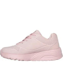 Skechers Girls Little-Big Kid Uno Lite James Gold Crown Sneaker