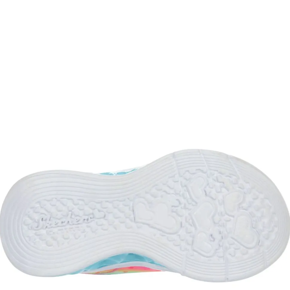 Skechers Girls Toddler Twisty Brights Light Up Sneaker