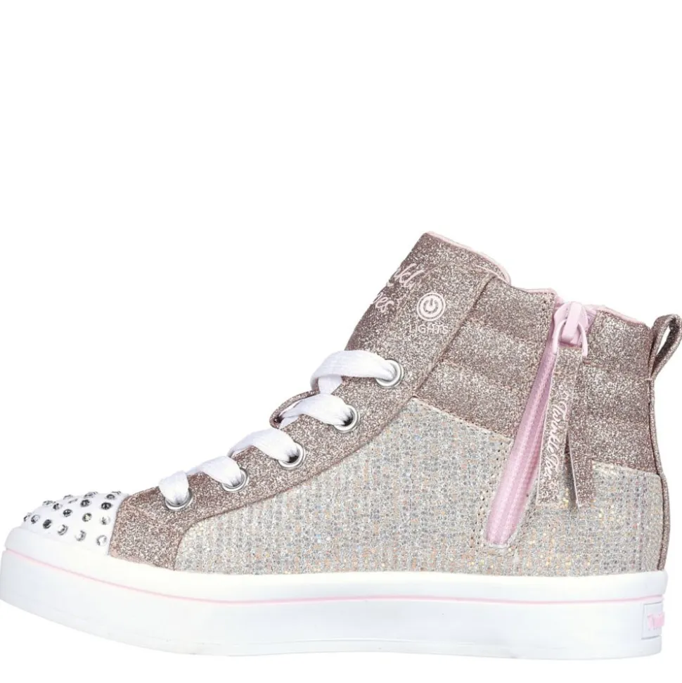 Skechers Girls Twi-Lites 2.0 Twinkle Toes Light Up Sneaker