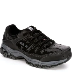 Skechers Mens 77055 Steel Toe Work Shoe