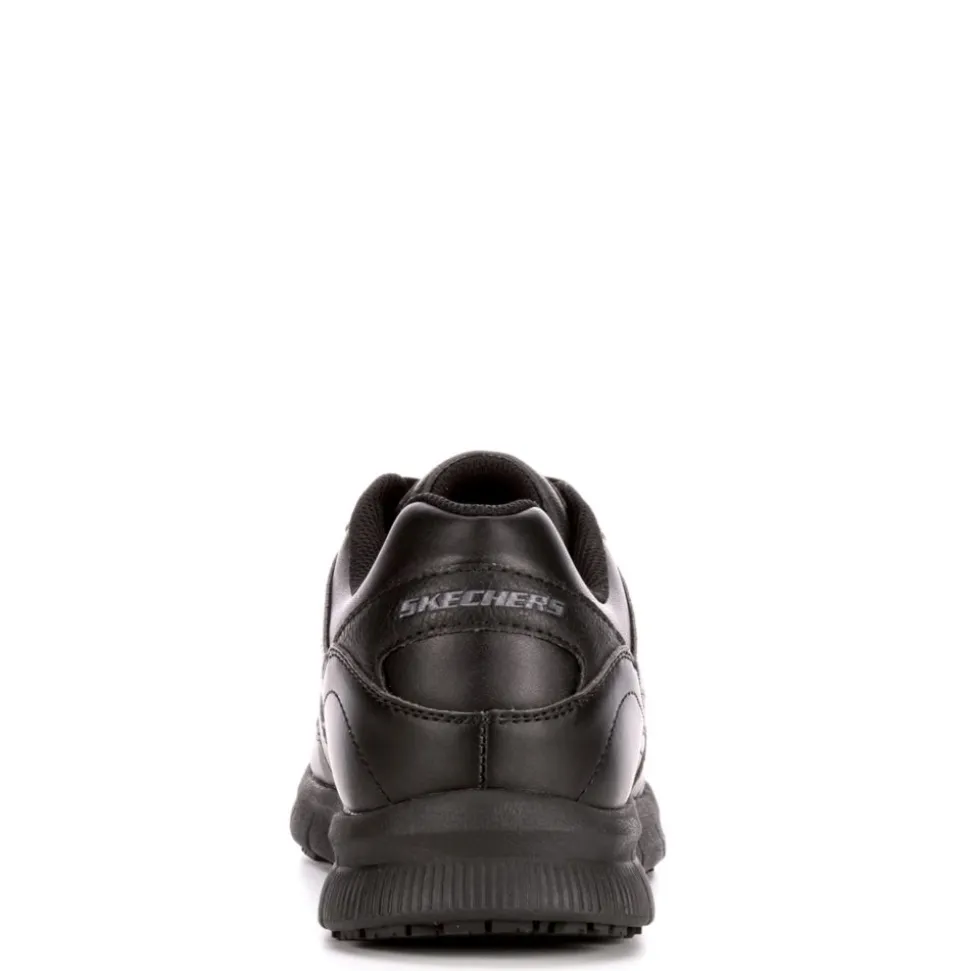 Skechers Mens Nampa Slip Resistant Work Shoe