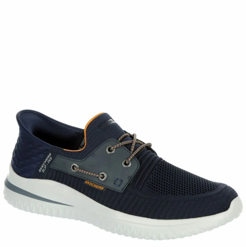 Skechers Mens Slip-Ins Delson 3.0 Roth Sneaker
