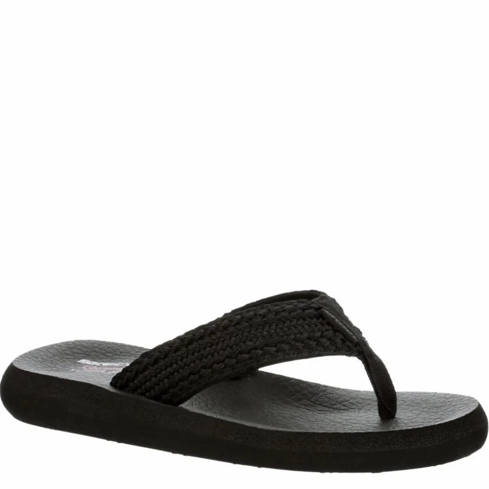 Skechers Womens Asana-Hidden Valley Flip Flop Sandal