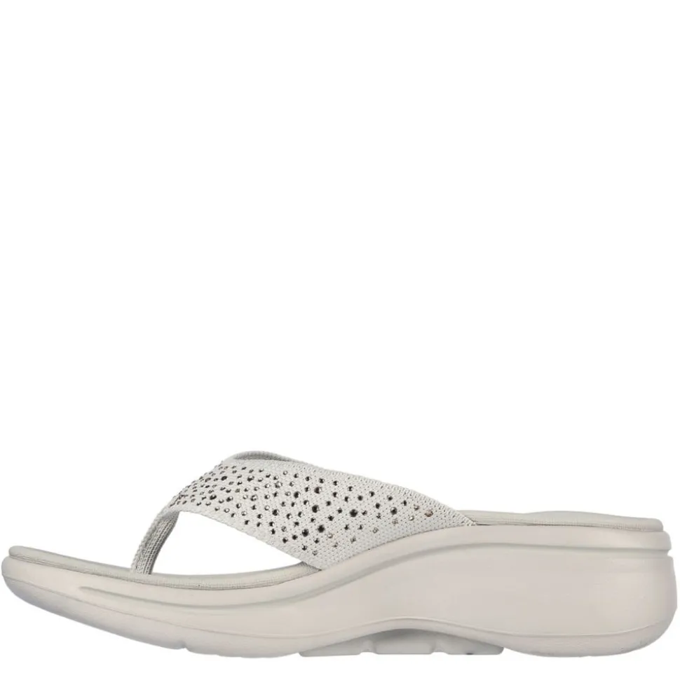 Skechers Womens Dazzle- Arch Fit Flip Flop Sandal