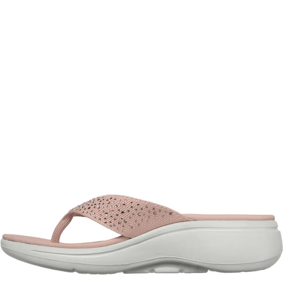 Skechers Womens Dazzle- Arch Fit Flip Flop Sandal