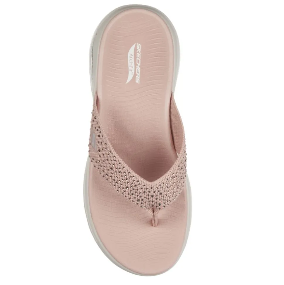 Skechers Womens Dazzle- Arch Fit Flip Flop Sandal