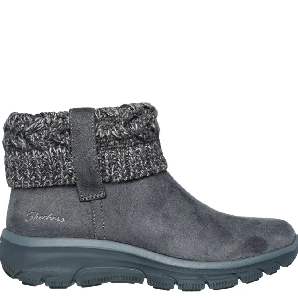 Skechers Womens Easy Going Cozy Ankle Boot