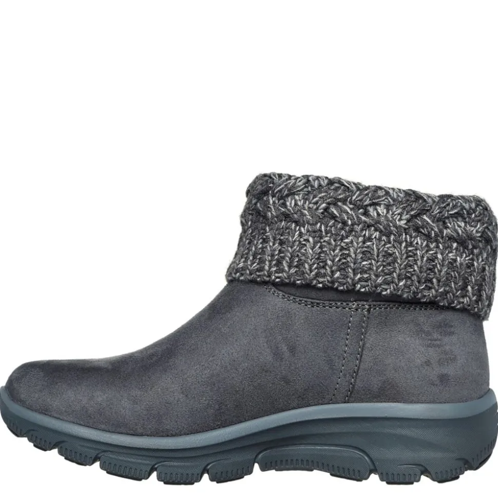 Skechers Womens Easy Going Cozy Ankle Boot
