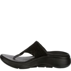 Skechers Womens Go Walk - Arch Fit Flip Flop Sandal