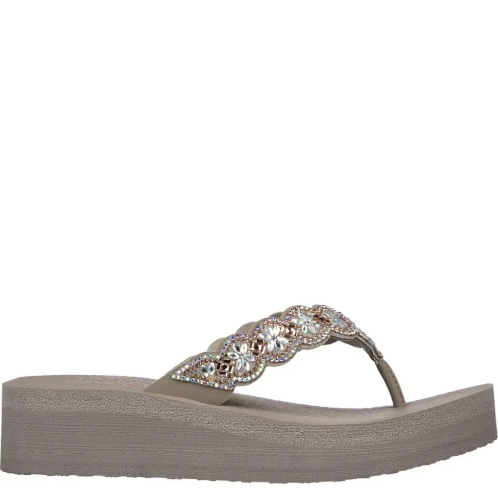 Skechers Womens Happy Spring Flip Flop Sandal