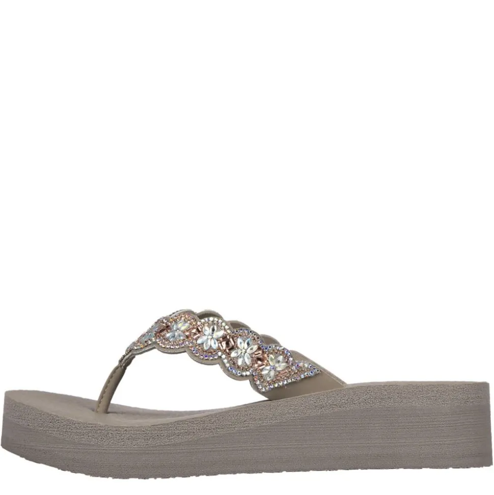 Skechers Womens Happy Spring Flip Flop Sandal