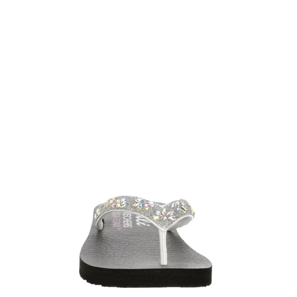 Skechers Womens Love Letter Flip Flop Sandal