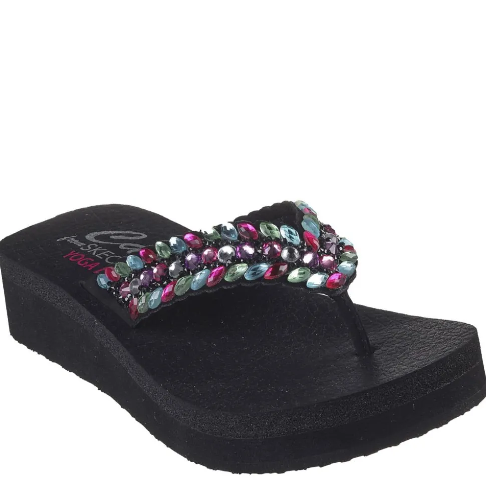 Skechers Womens Lovely Oasis Flip Flop Sandal