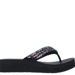 Skechers Womens Lovely Oasis Flip Flop Sandal