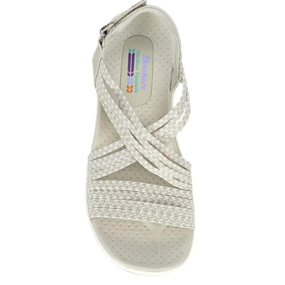 Skechers Womens Reggae Cup Oh Snap Outdoor Sandal