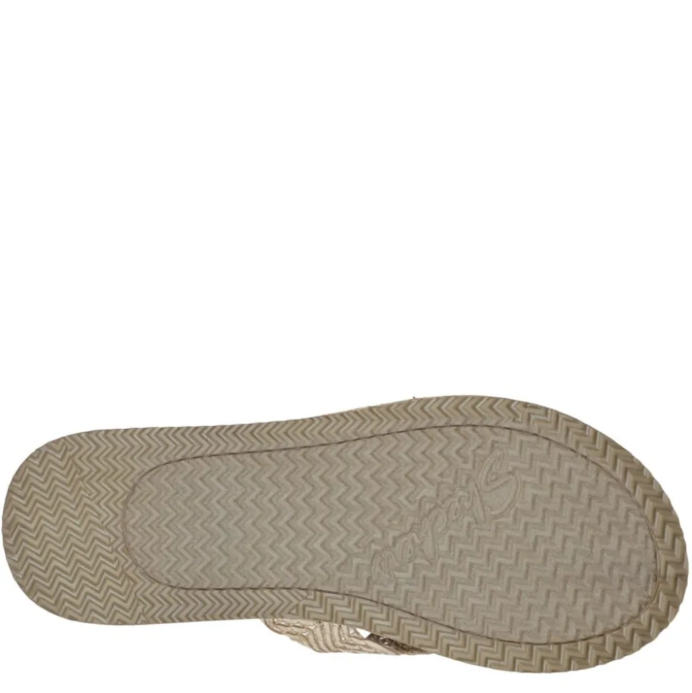 Skechers Womens Sandcomber Flip Flop Sandal