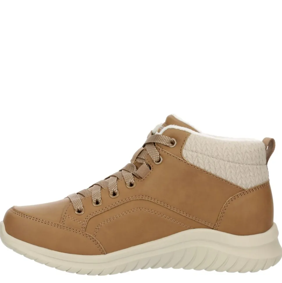Skechers Womens Ultra Flex 2.0 Lace Up Boot