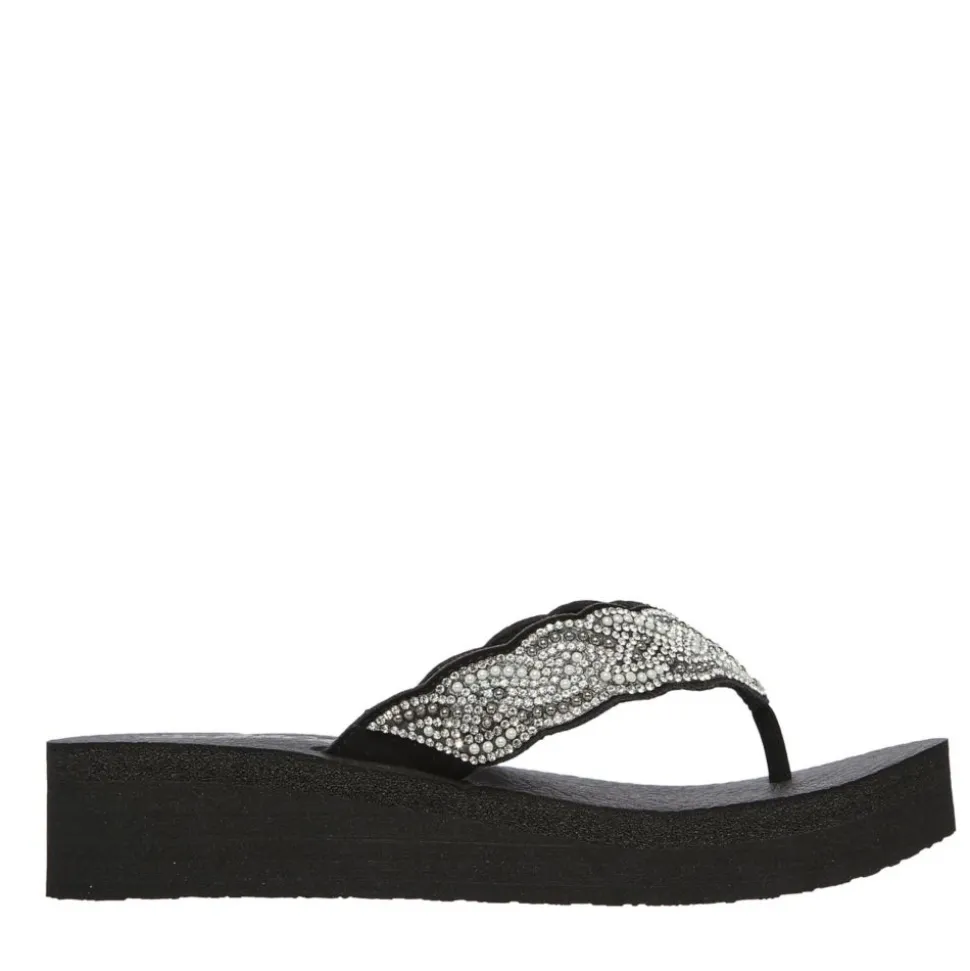 Skechers Womens Vinyasa - Happy Pearl Flip Flop