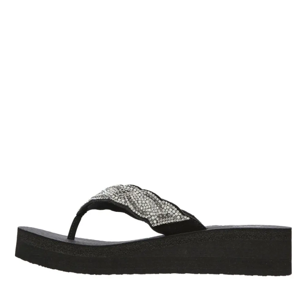 Skechers Womens Vinyasa - Happy Pearl Flip Flop